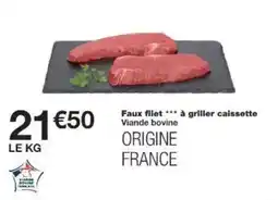 Monoprix Faux filet à griller caissette offre