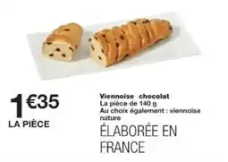Monoprix Viennoise chocolat offre