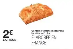 Monoprix Corbeille tomate mozzarella offre