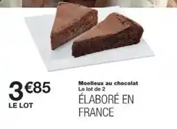 Monoprix Moelleux au chocolat offre