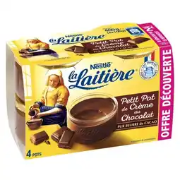 Carrefour Market LA LAITIÈRE Petit pot de crème Offre Découverte offre