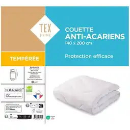 Carrefour Market La couette anti-acarien tempérée offre