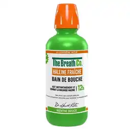 Carrefour THE BREATH CO Bain de bouche sans alcool offre
