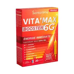 Carrefour SANTAROME Ampoules Vita'Max offre
