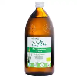 Carrefour PUR ALOÉ Gamme Aloe Vera Bio & Équitable à boire offre