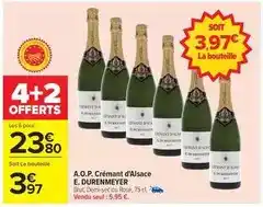Carrefour Brut - a.o.p. crémant d'alsace offre