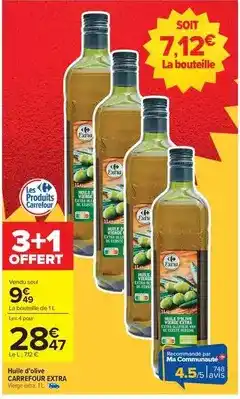 Carrefour Carrefour - huile d'olive offre