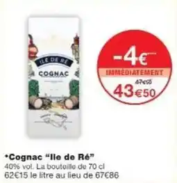 Monoprix Cognac ile de ré offre