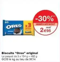 Monoprix Biscuits oreo original offre