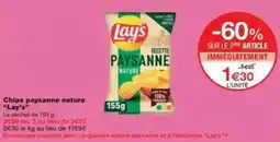 Monoprix Chips paysanne nature lay's offre