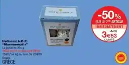 Monoprix Halloumi a.o.p. mavrommatis offre