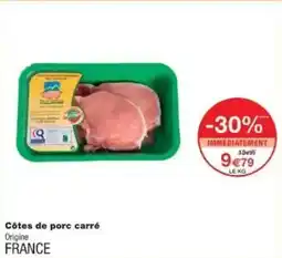 Monoprix Côtes de porc carré offre