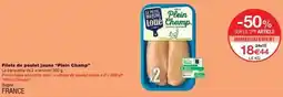 Monoprix Filets de poulet jaune plein champ offre
