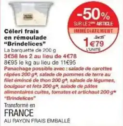 Monoprix Céleri frais en rémoulade brindelices offre