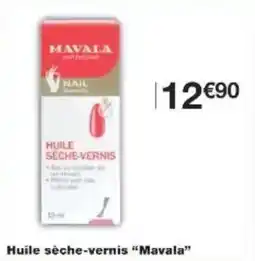 Monoprix Huile sèche-vernis mavala offre
