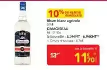 METRO Rhum blanc agricole offre