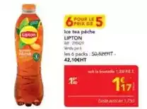METRO Lipton - ice tea pêche offre