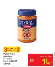 METRO Barilla - pesto rosso offre