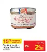 METRO La fermière - pâté de offre