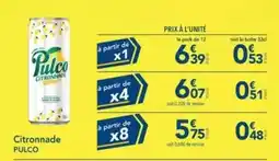 METRO Pulco - citronnade offre