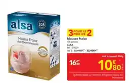 METRO Alsa - mousse fraise offre