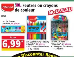 Norma MAPED Feutres ou crayons de couleur offre