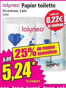 Norma LALYNEA Papier toilette offre