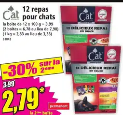 Norma CAT 12 repas pour chats offre