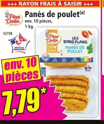 Norma PERE DODU Panés de poulet offre