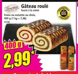 Norma Gâteau roulé offre