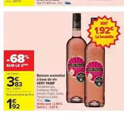 Carrefour VERY PAMP Boisson aromatisé à base de vin offre