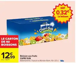 Carrefour CAPRI SUN Boisson aux fruits offre