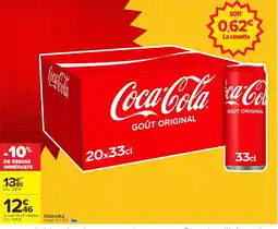 Carrefour CoCA-COLA Original offre