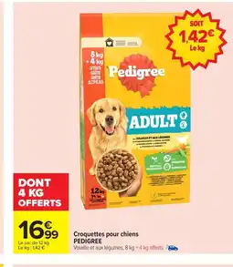 Carrefour PEDIGREE Croquettes pour chiens offre