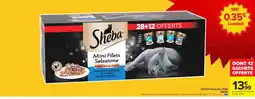 Carrefour SHEBA Sachets repas pour chats offre