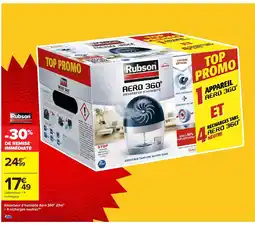 Carrefour Absorbeur d'humidité Aéro 360° 20m +4 recharges neutres offre