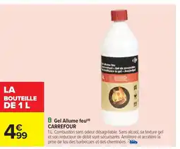 Carrefour CARREFOUR Gel Allume feu offre