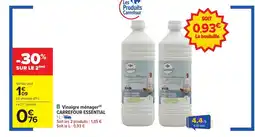 Carrefour CARREFOUR ESSENTIAL Vinaigre ménager offre