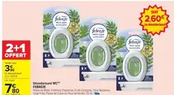 Carrefour FEBREZE Désodorisant WC offre