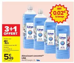 Carrefour LINA Adoucissant concentré offre