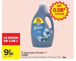 Carrefour LENOR Adoucissant XL Pack offre