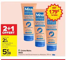 Carrefour MIXA Crème Mains offre