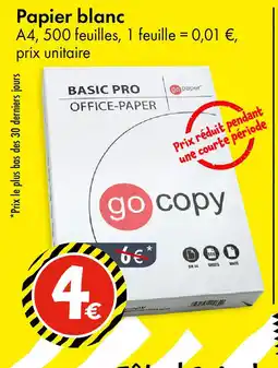 TEDi Papier blanc offre