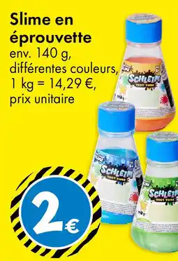 TEDi Slime en éprouvette offre