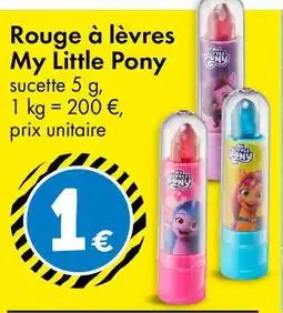 TEDi Rouge à lèvres My Little Pony offre