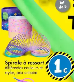 TEDi Spirale à ressort offre