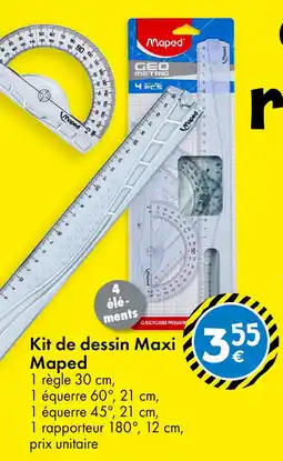 TEDi MAPED Kit de dessin Maxi offre