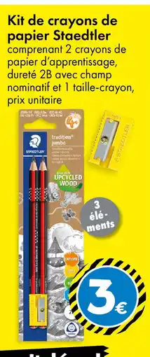 TEDi Kit de crayons de papier Staedtler offre