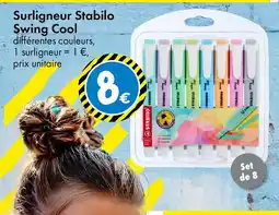 TEDi Surligneur Stabilo Swing Cool offre