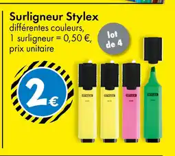 TEDi Surligneur Stylex offre